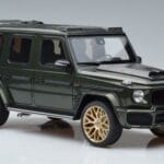 Mercedes G63 Brabus 700 Widestar W463 Žalias GT Spirit 1:18 GT274 Derva - image 4 of 6