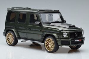 Mercedes G63 Brabus 700 Widestar W463 Žalias GT Spirit 1:18 GT274 Derva - nuotrauka 4 iš 6