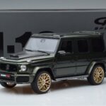 Mercedes G63 Brabus 700 Widestar W463 Žalias GT Spirit 1:18 GT274 Derva - image 6 of 6