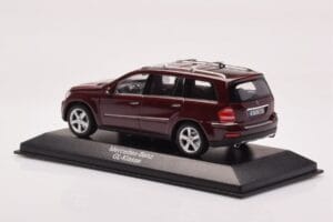 Mercedes GL X164 Karneolis Raudonas Minichamps 1:43 B66962226 Metalas - nuotrauka 3 iš 4