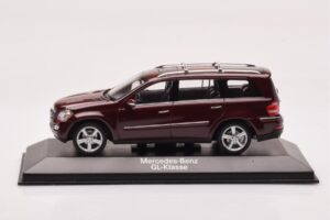 Mercedes GL X164 Karneolis Raudonas Minichamps 1:43