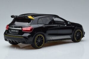 Mercedes AMG GLA45 X156 Geltonas Night Edition GT Spirit 1:18 B66960469 Derva - nuotrauka 2 iš 6