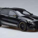 Mercedes AMG GLA45 X156 Geltonas Night Edition GT Spirit 1:18 B66960469 Derva - image 4 of 6