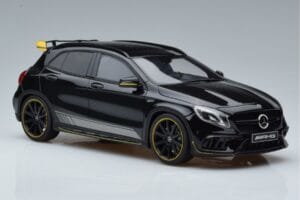Mercedes AMG GLA45 X156 Geltonas Night Edition GT Spirit 1:18 B66960469 Derva - nuotrauka 4 iš 6