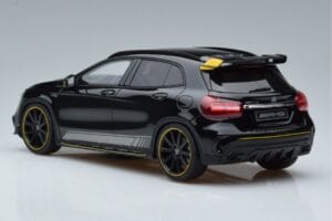 Mercedes AMG GLA45 X156 Geltonas Night Edition GT Spirit 1:18 B66960469 Derva - nuotrauka 5 iš 6