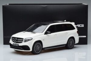 Mercedes AMG GLS63 X166 Baltas GT Spirit 1:18 B66965709 Derva - nuotrauka 6 iš 6