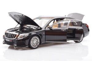 Mercedes Maybach S-Class W222 Brabus 900 Obsidian Juodas Almost Real 1:18 860102 Metalas - nuotrauka 2 iš 8