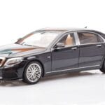 Mercedes Maybach S-Class W222 Brabus 900 Obsidian Juodas Almost Real 1:18 860102