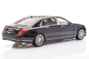 Mercedes Maybach S-Class W222 Brabus 900 Obsidian Juodas Almost Real 1:18 860102 Metalas - nuotrauka 3 iš 8