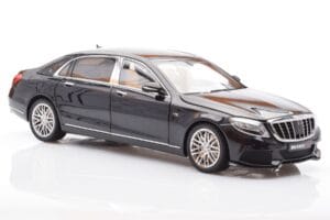 Mercedes Maybach S-Class W222 Brabus 900 Obsidian Juodas Almost Real 1:18 860102 Metalas - nuotrauka 6 iš 8