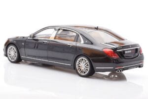 Mercedes Maybach S-Class W222 Brabus 900 Obsidian Juodas Almost Real 1:18 860102 Metalas - nuotrauka 7 iš 8