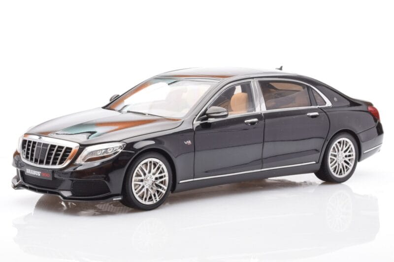 Mercedes Maybach S-Class W222 Brabus 900 Obsidian Juodas Almost Real 1:18 860102