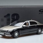 Mercedes Maybach S600 W222 Juodas Sidabrinis GT Spirit 1:18 GT237 Derva - image 6 of 6