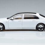 Mercedes Maybach S600 W222 V12 Biturbo Diamond Baltas Almost Real 1:18 - image 4 of 11