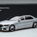 Mercedes Maybach S600 W222 V12 Biturbo Hightech Sidabrinis Almost Real 1:18 - image 12 of 12