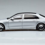 Mercedes Maybach S600 W222 V12 Biturbo Hightech Sidabrinis Almost Real 1:18 - image 5 of 12