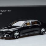 Mercedes Maybach S600 W222 V12 Biturbo Obsidian Juodas Almost Real 1:18 - image 11 of 11