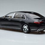 Mercedes Maybach S600 W222 V12 Biturbo Obsidian Juodas Almost Real 1:18 - image 7 of 11