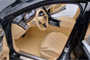 Mercedes Maybach S600 W222 V12 Biturbo Obsidian Juodas Almost Real 1:18 820115 Metalas - nuotrauka 8 iš 11