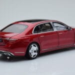 Mercedes Maybach S600 W222 V12 Biturbo Patagonia Raudonas Almost Real 1:18 - image 3 of 10