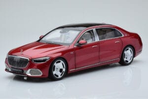 Mercedes Maybach S600 W222 V12 Biturbo Patagonia Raudonas Almost Real 1:18 820119