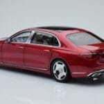 Mercedes Maybach S600 W222 V12 Biturbo Patagonia Raudonas Almost Real 1:18 - image 7 of 10