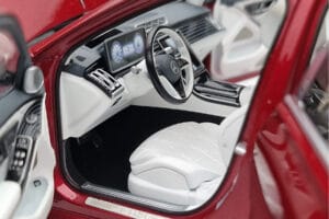 Mercedes Maybach S600 W222 V12 Biturbo Patagonia Raudonas Almost Real 1:18 820119 Metalas - nuotrauka 8 iš 10