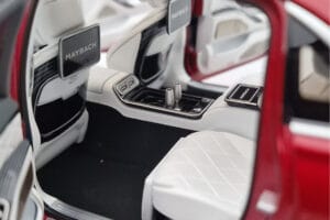 Mercedes Maybach S600 W222 V12 Biturbo Patagonia Raudonas Almost Real 1:18 820119 Metalas - nuotrauka 9 iš 10