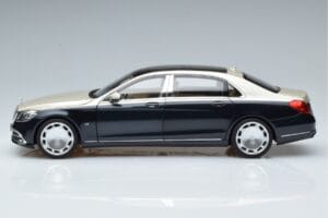 Mercedes Maybach S650 X222 Sidabriškai Mėlynas Norev 1:18 B66960615 Metalas - nuotrauka 4 iš 7