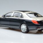 Mercedes Maybach S650 X222 Sidabriškai Mėlynas Norev 1:18 B66960615 Metalas - image 6 of 7