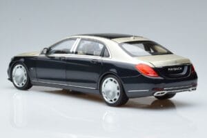 Mercedes Maybach S650 X222 Sidabriškai Mėlynas Norev 1:18 B66960615 Metalas - nuotrauka 6 iš 7
