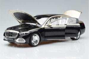 Mercedes Maybach S680 X223 Auksinis Juodas Metallic Norev 1:18 183917 Metalas - nuotrauka 2 iš 7
