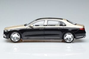 Mercedes Maybach S680 X223 Auksinis Juodas Metallic Norev 1:18 183917 Metalas - nuotrauka 4 iš 7