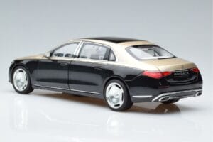 Mercedes Maybach S680 X223 Auksinis Juodas Metallic Norev 1:18 183917 Metalas - nuotrauka 6 iš 7