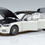 Mercedes Maybach S680 X223 Baltas Norev 1:18 B66961424 Metalas - image 2 of 7