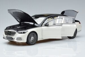 Mercedes Maybach S680 X223 Baltas Norev 1:18 B66961424 Metalas - nuotrauka 2 iš 7