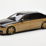 Mercedes Maybach S680 W223 Obsidian Juodas Sand Almost Real 1:18