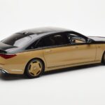 Mercedes Maybach S680 W223 Obsidian Juodas Sand Almost Real 1:18 - image 3 of 7