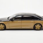 Mercedes Maybach S680 W223 Obsidian Juodas Sand Almost Real 1:18 - image 4 of 7