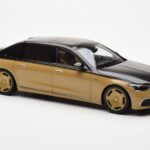Mercedes Maybach S680 W223 Obsidian Juodas Sand Almost Real 1:18 - image 5 of 7