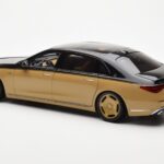 Mercedes Maybach S680 W223 Obsidian Juodas Sand Almost Real 1:18 - image 6 of 7
