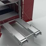 Mercedes O317 Porsche Transporter Raudonas CMR 1:18 - image 8 of 12