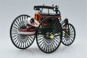 Mercedes Patent Motorwagen Žalias Norev 1:18 183701 Metalas - nuotrauka 2 iš 6