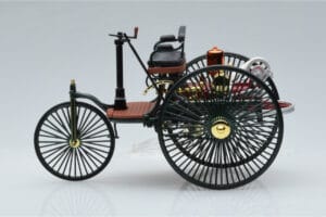 Mercedes Patent Motorwagen Žalias Norev 1:18 183701 Metalas - nuotrauka 3 iš 6