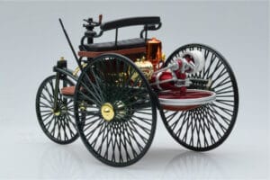Mercedes Patent Motorwagen Žalias Norev 1:18 183701 Metalas - nuotrauka 5 iš 6