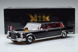 Mercedes 600 Pullman W100 W. Brandt G. Pompidou KK-Scale 1:18 KKDC181134 Metalas - nuotrauka 6 iš 6