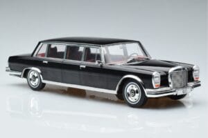 Mercedes 600 LWB Pullman W100 Juodas MCG 1:18 MCG18187 Metalas - nuotrauka 4 iš 6
