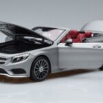 Mercedes S-Class A217 Kabrioletas Pilkas Norev 1:18 B66960355 Metalas - image 2 of 8
