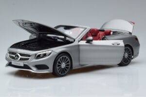 Mercedes S-Class A217 Kabrioletas Pilkas Norev 1:18 B66960355 Metalas - nuotrauka 2 iš 8