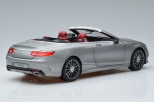 Mercedes S-Class A217 Kabrioletas Pilkas Norev 1:18 B66960355 Metalas - nuotrauka 3 iš 8